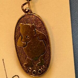 Handmade Classic Winnie-the-Pooh dangle earrings